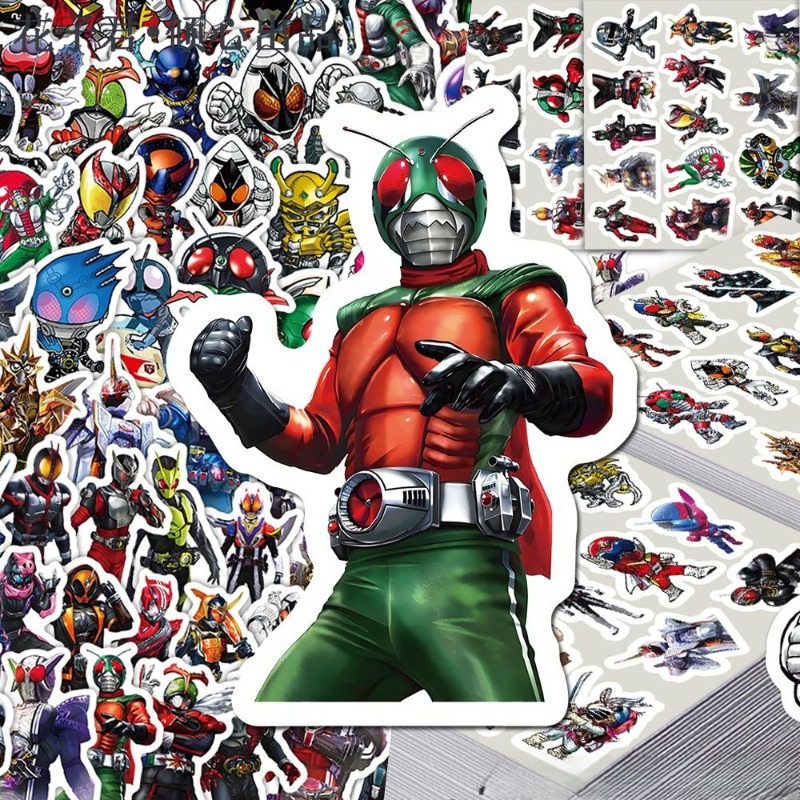 103 個仮面ライダーインス美的かわいい漫画ステッカー防水  - Laptop Accessories Toy のレビューと価格