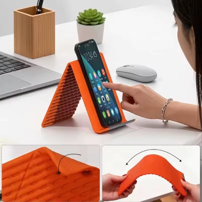 怠惰な携帯電話スタンド シリコン製デスクトップタブレット/ノ - Laptop Accessories Parts のレビューと価格