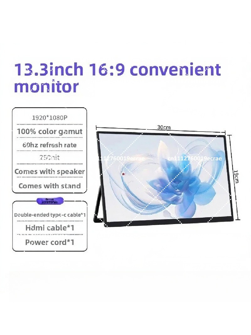 ノートパソコン用ポータブル4Kモニター、USB-C接続ゲーミ - Monitor Portable Usb のレビューと価格