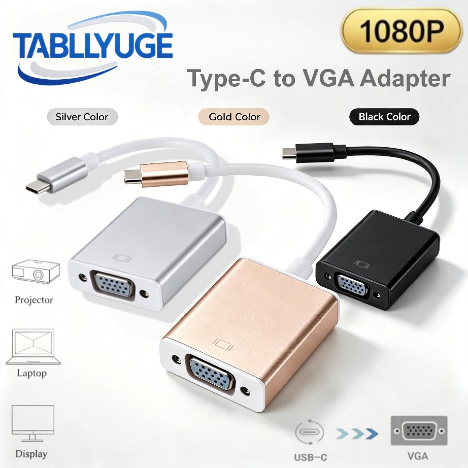 TABLLYUGE USB C - VGA アダプター Ty - Monitor Portable Usb のレビューと価格