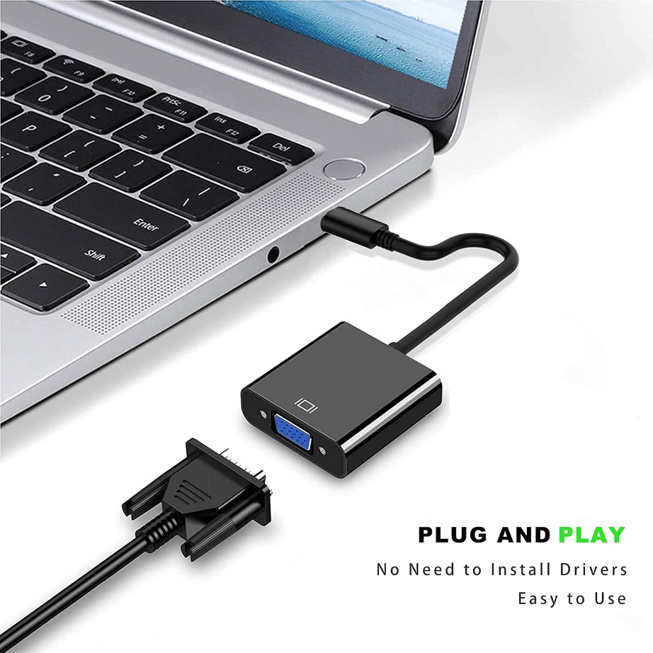 TABLLYUGE USB C - VGA アダプター Ty - Monitor Portable Usb のレビューと価格